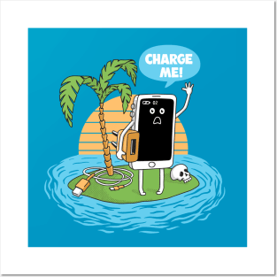 Charge me! Posters and Art